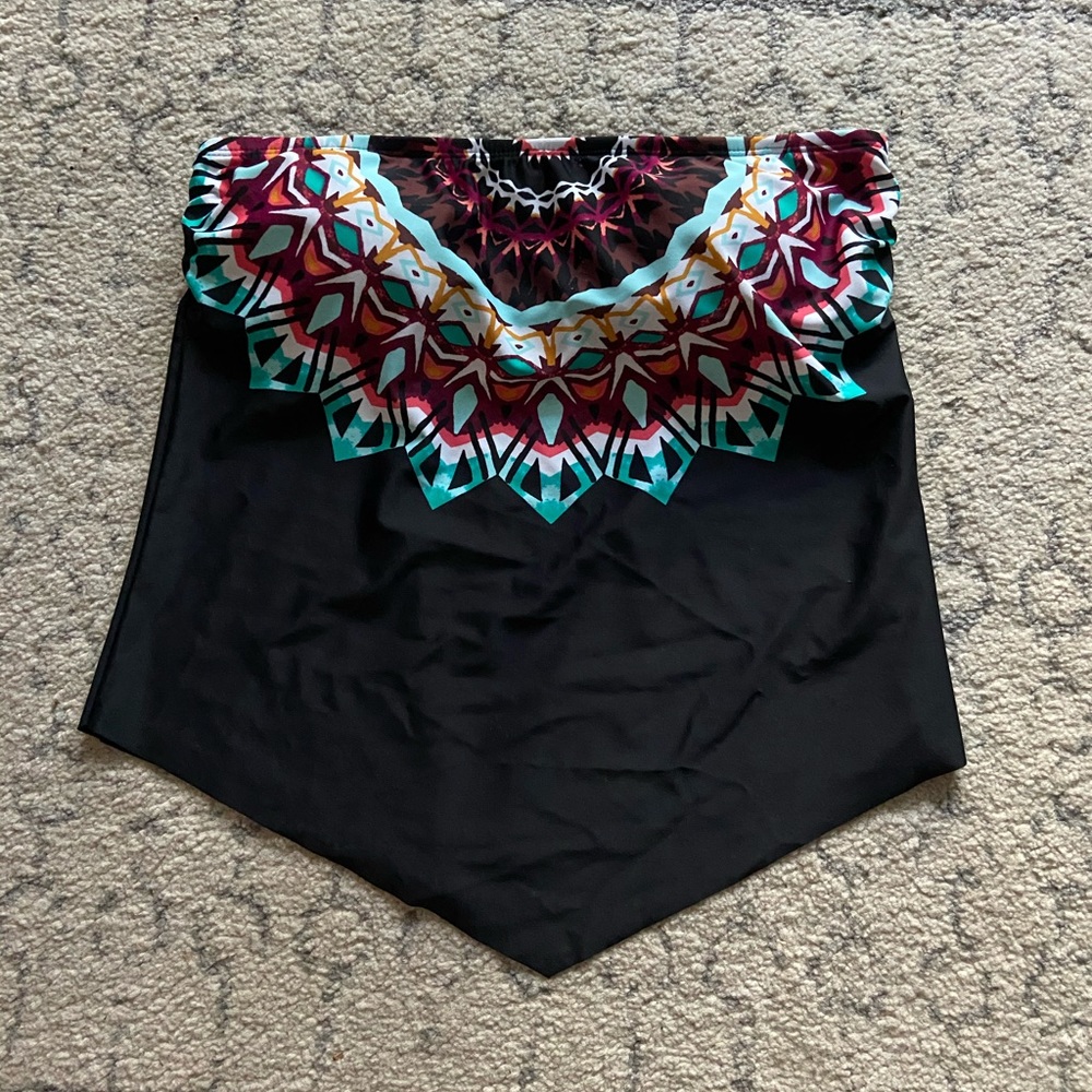 Bandana style swim suit top